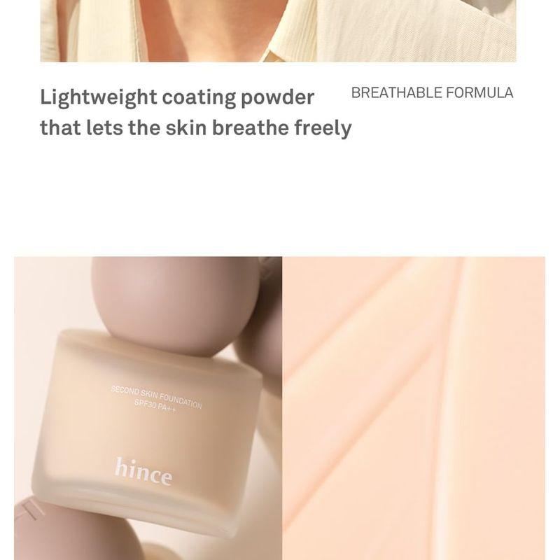 HINCE Second Skin Foundation - 4 Colors