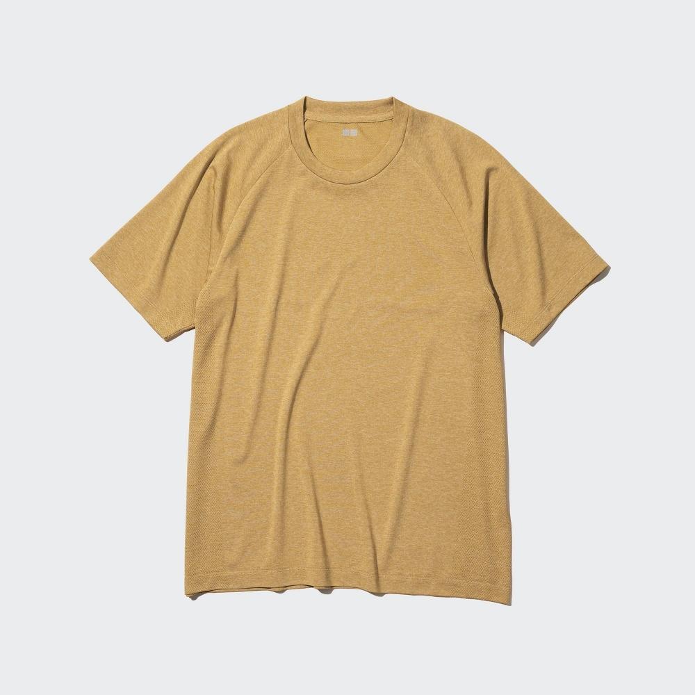 

UNIQLO DRY EX с круглым вырезом, футболка с короткими рукавами