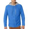 Men's Zipper Hooded Sports And Casual Loose Jacket