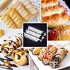 Cannoli Tubes Stainless Steel Cream Horn Molds Non-Stick Cannoli Forms Conical Tube Cone Dessert Pastry Roll Baking Mold