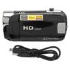 Digital Camera HD 1080P 16MP 2.4-inch Rotatable Screen Video Camera with 16X Zoom Recorder and Fill Light (Black)