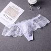 Gay Men Panties Sissy Lace Mini Skirt Thong Perspective Lingerie Crossdressers Underwear Bugle Pouch Underpant T-Back G-String