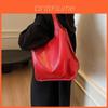 Sac Minimaliste en PU à Fermeture Éclair Supérieure Grande Capacité pour Femmes Quotidien
