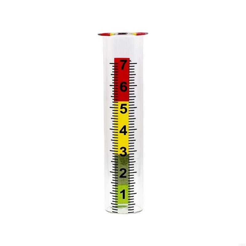 Innovative Rain Gauges Cold Resistant Gauges Glass Rain Meter Easy to Use for Precise rain Trackings in Any Soil Type