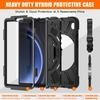 Kids Case for Samsung Galaxy Tab A9 Plus A8 A7 Lite Armor Rotective Rugged Case S6 Lite S7 S8 S9 FE Plus 12.4 Tablet Strap Cover