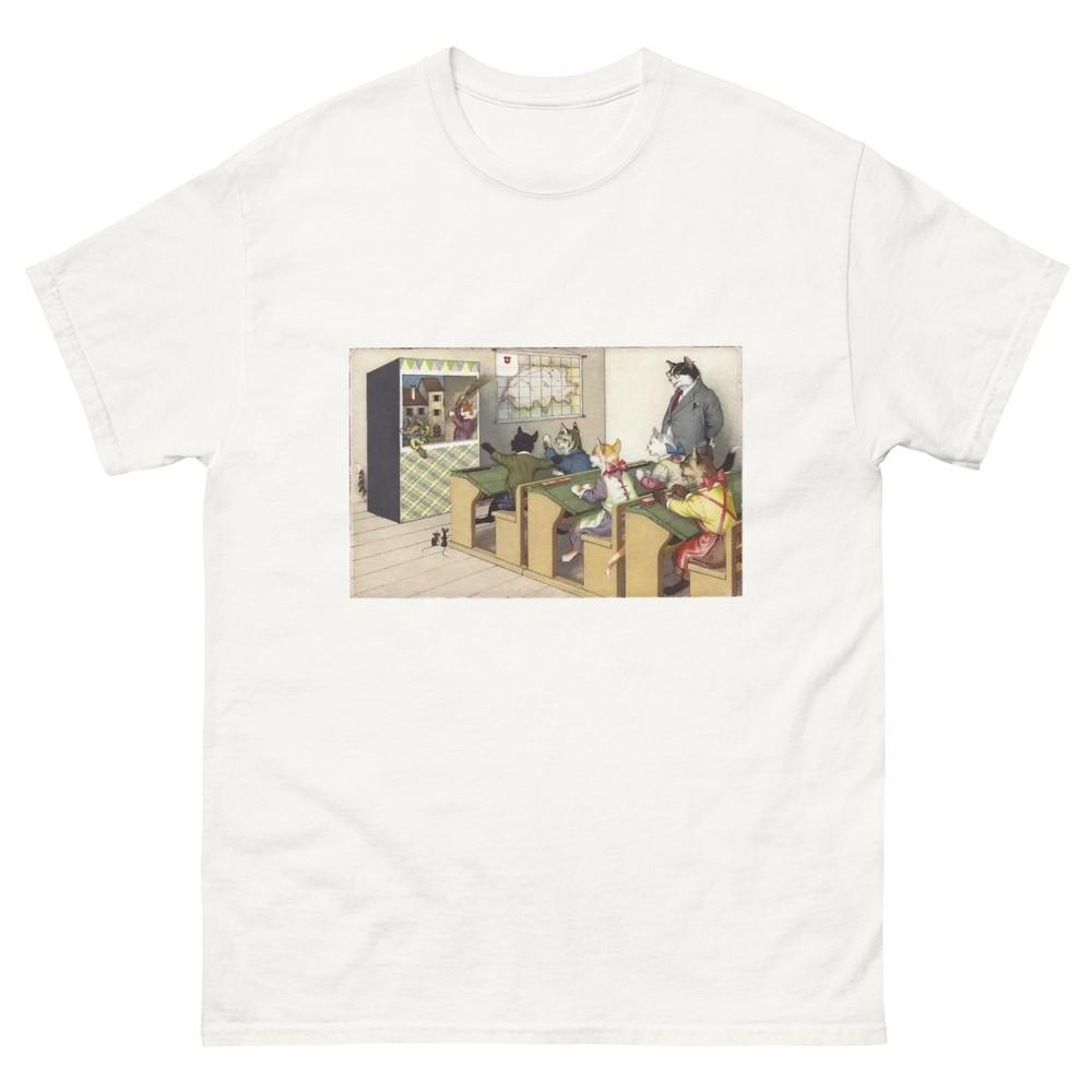 

Mainzer Cat Postcards and Eugen Hartung Cats Unisex T-Shirt 3XL