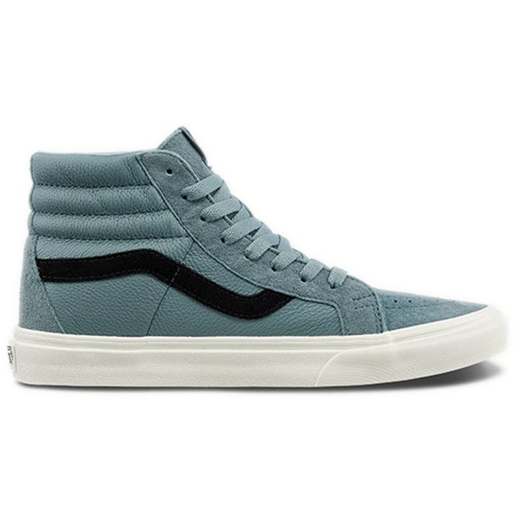 Vans Sk8 Slip Resistant Durable Lightweight High Top Skate Shoes Unisex Sneakers Blue VN0A4U3D5ED