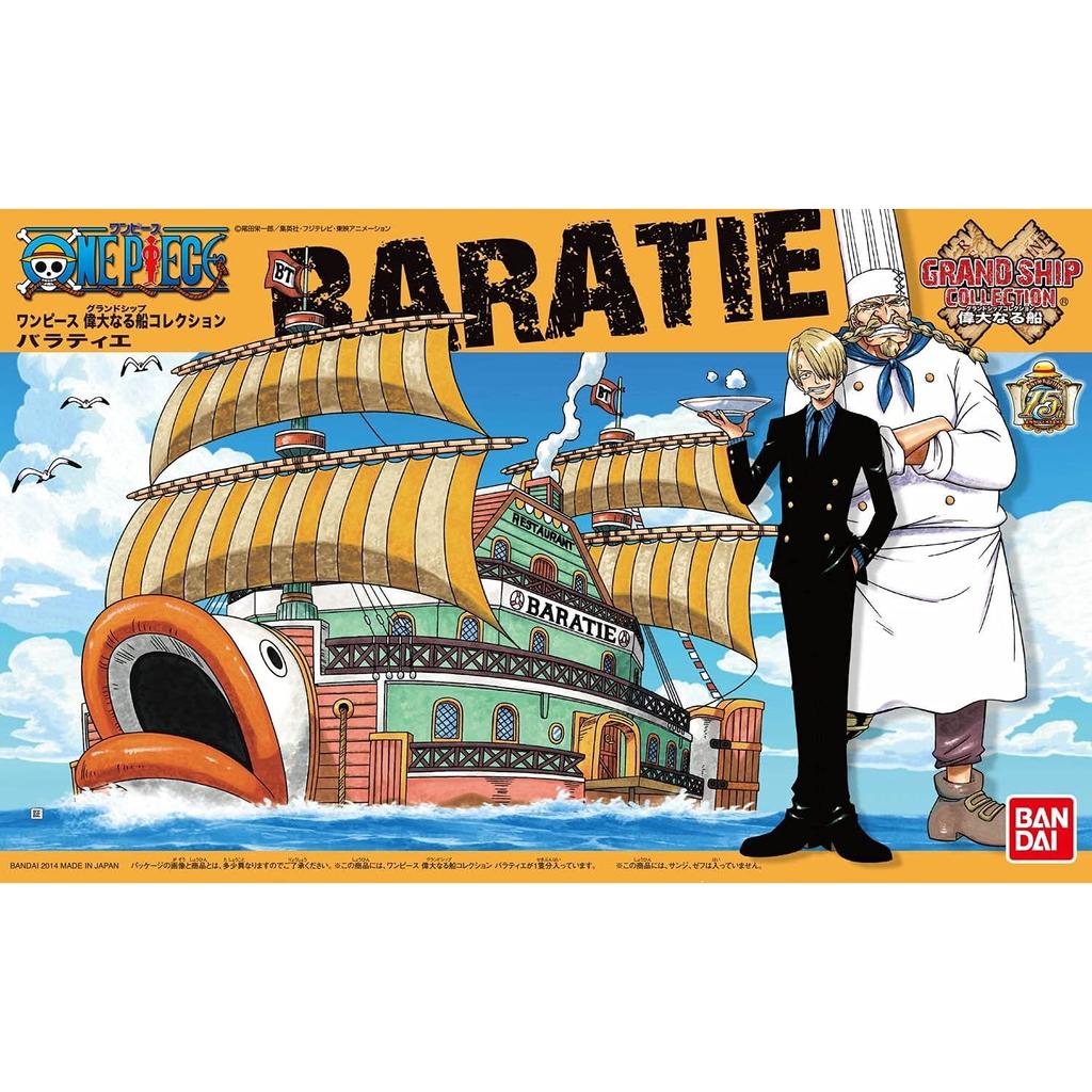 Bandai SPIRITS One Piece Grand Ship Collection Baratie Předbarvená stavebnice