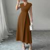 ZANZEA Women Summer Casual V-Neck Sleeveless Slim Dress