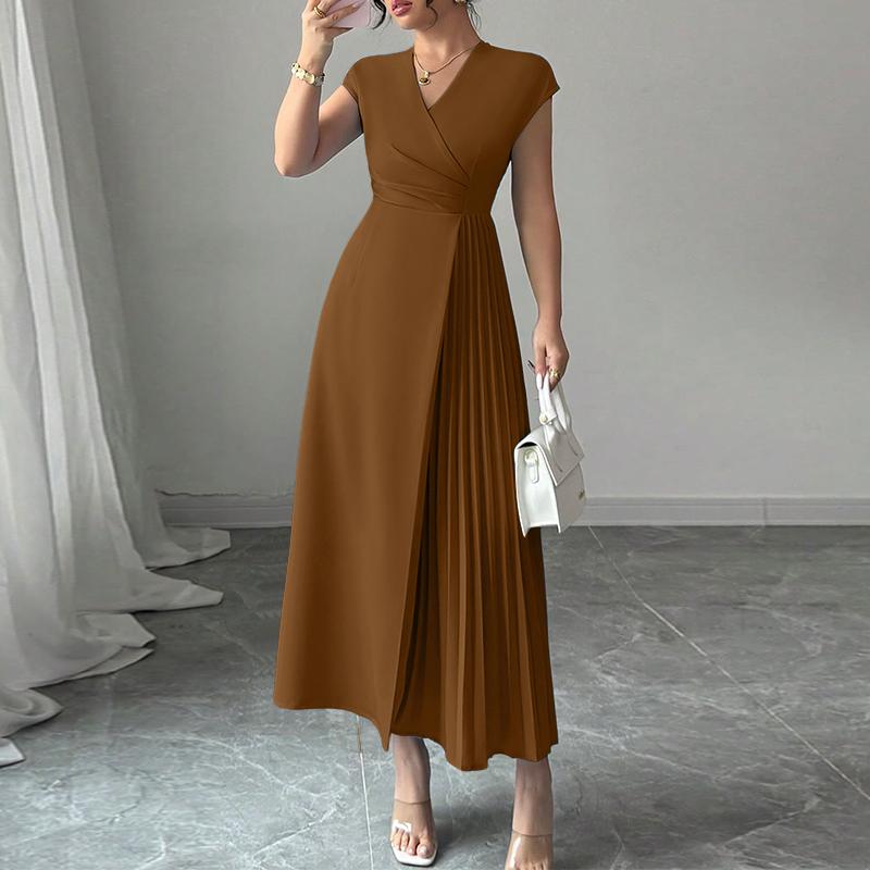 ZANZEA Women Summer Casual V-Neck Sleeveless Slim Dress