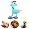 Peluche per cani Cucciolo da masticare Corda intrecciata Flanella Forma di giraffa Sicuro Carino per la pulizia dei denti degli animali domestici Cielo
