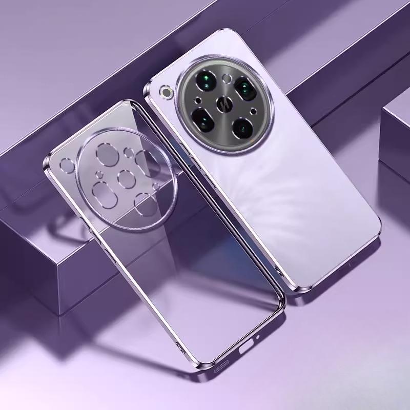 For OPPO Find X9 Ultra Ultra-thin Plating Silicone TPU Case For OPPO Find X9 Ultra Electroplating Transparent Shockproof Cover