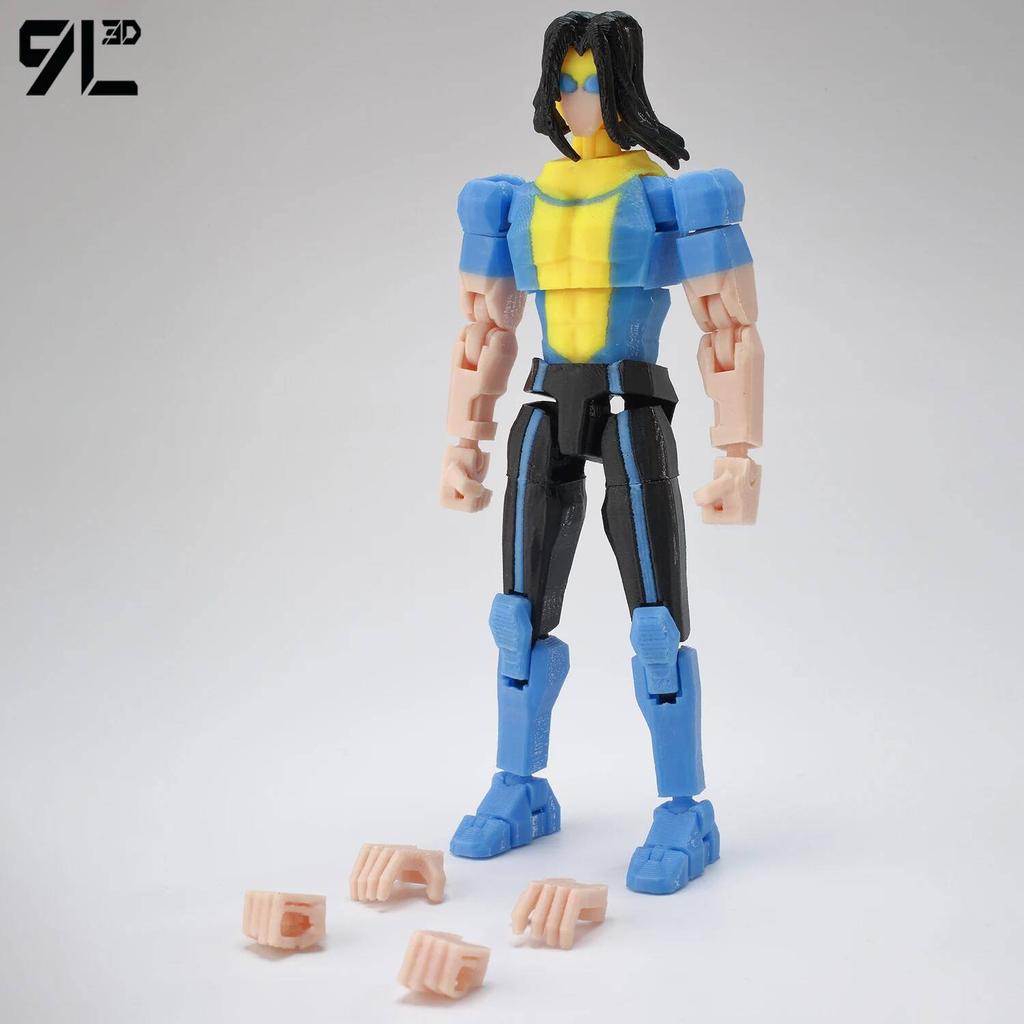 3D Printe Dummy13 T13 Unschlagbarer Mark Grayson Mark Grayson Actionfigur Anime Sammlermodell Spielzeug für Kinder Geschenk