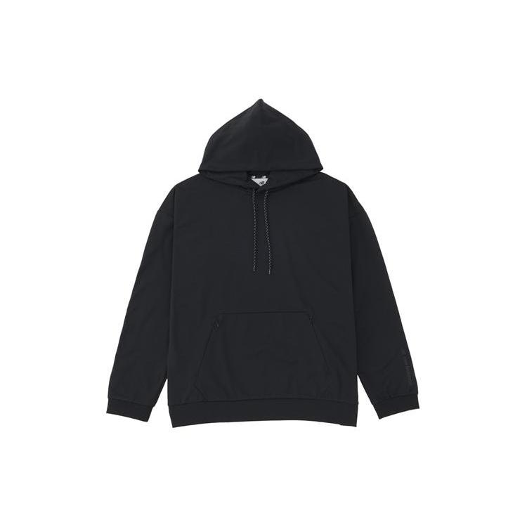 New Balance MET24 Hoodie Asia Sizing Black Men s AMT25004-BK L