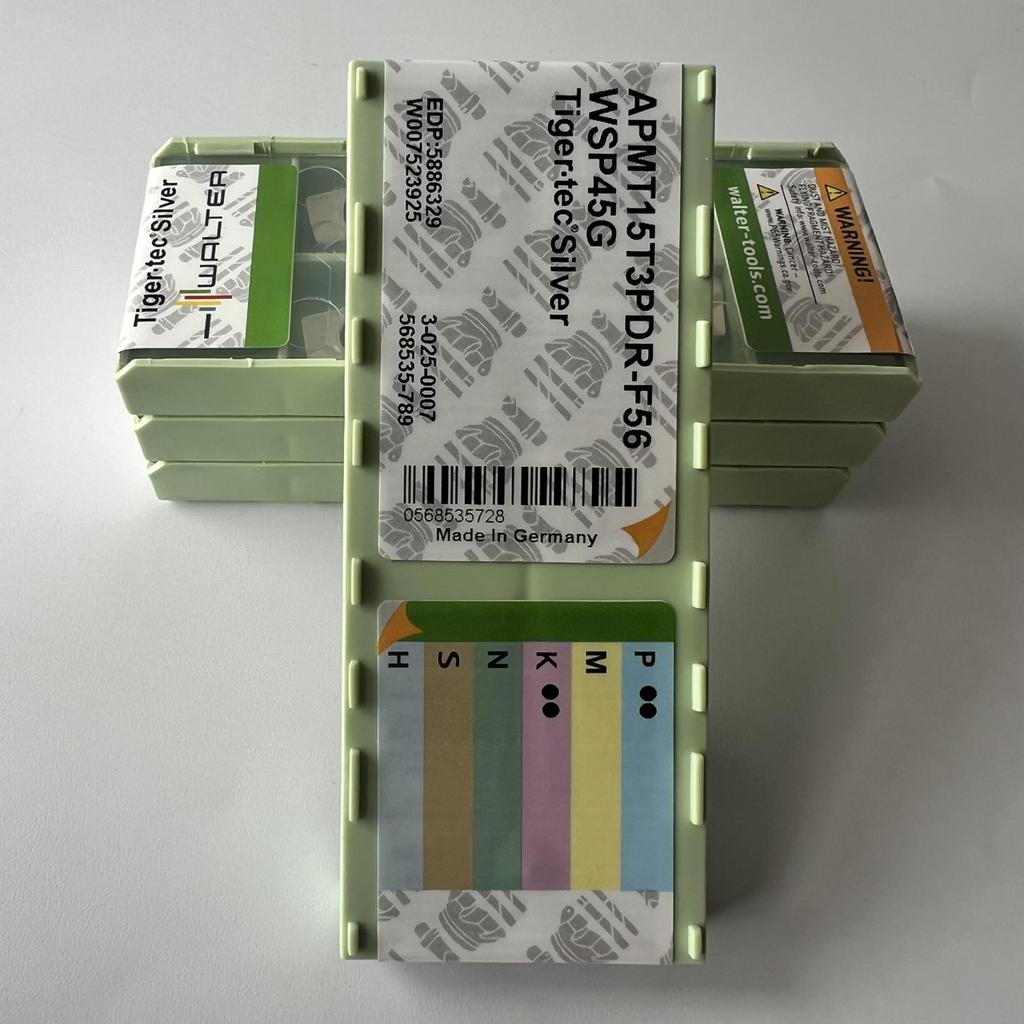 WALTER / APMT15T3PDR-F56 WSP45G / Carbide CNC Blade 10 Pcs