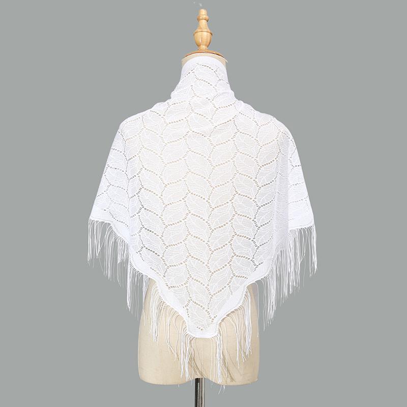 

White Spanish Mantilla Lace Catholic Veil Chapel Scarf For Church Shawl Head Covering Scarf Shawl Muslim Woman Veil 60*145cm
