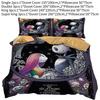 Nightmare The Before Christmas Duvet Quilt Cover Bedding Single Double King Size