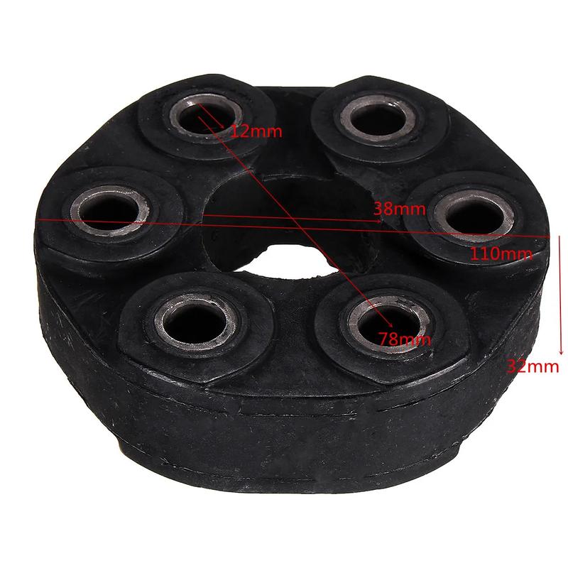 OE Quality Drive Shaft Coupling Rubber Mount Bushing For BMW F02 F03 F04 F06 F07 F10 F11 F12 F13