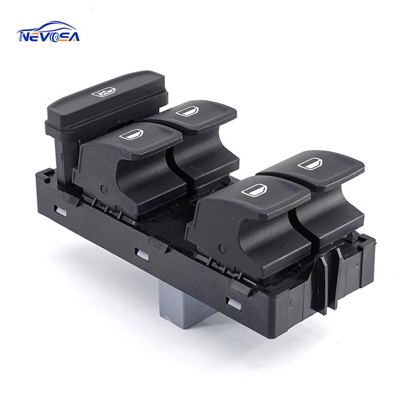 Volkswagen Sagitar Window Lift Switch 5ED959857WHS: Compatible Glass Lift Switch for Car Parts. Electric