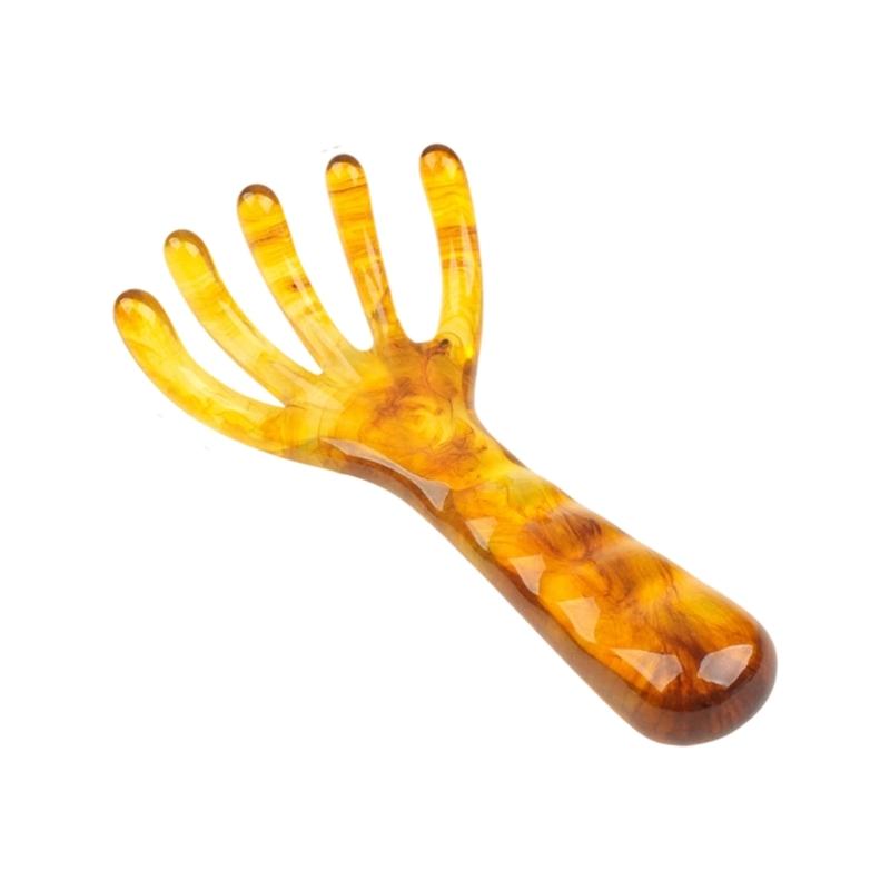 Finger Like Scalp Massage For Relaxation And Tension Relief Gentle Resin Manual Hair Head Massage Comb