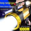 Ultra-Bright Rechargeable High-Power Handheld Flashlight for Outdoor and Home Use