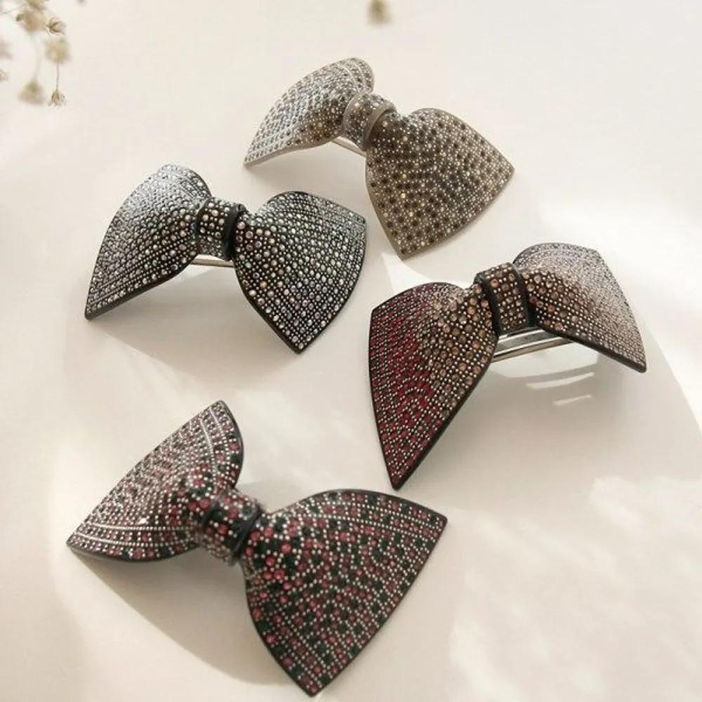 bydaisy Luxury Cubic Ribbon One-Hair Automatic Hairpin Bh0749 Aurora