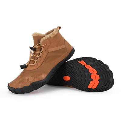 Winterstiefel Herren Damen Schneestiefel Barfuß Freizeitschuhe Outdoor Arbeitsschuhe Damen Warm Pelz Herren Knöchelschuhe Männliche Schneestiefel