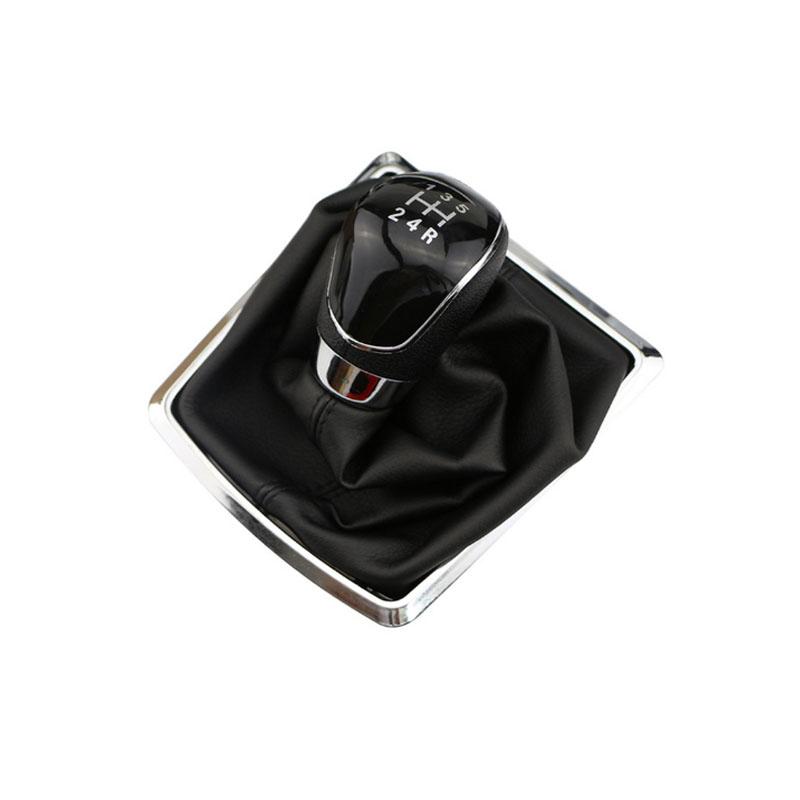 Buton de schimbare a vitezei cu 5 6 viteze ABS/Ghâc din piele pentru Ford Focus 2 MK2 2005 - 2011 Fiesta Kuga