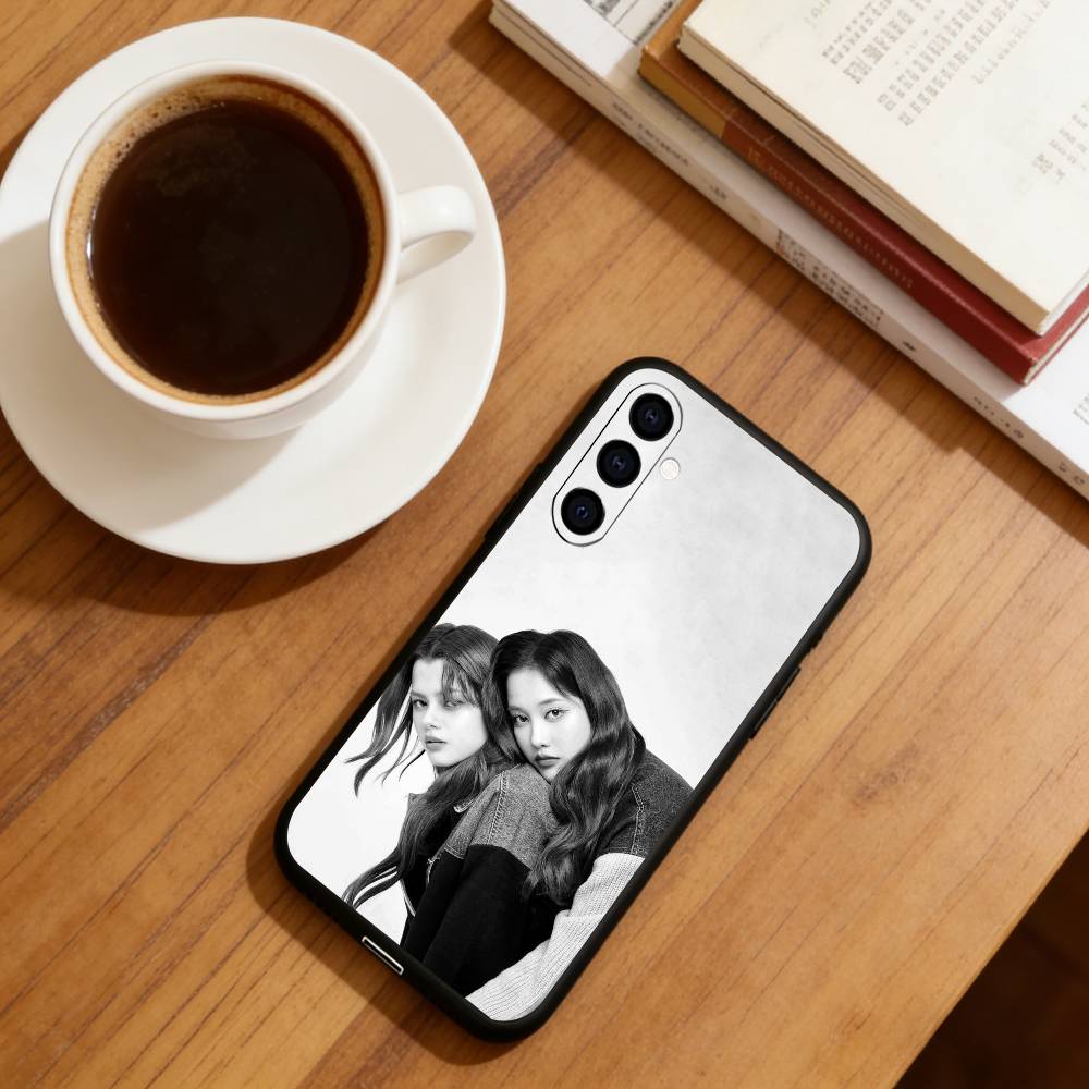 Gap The Series F-Freen B-BECKY Phone Case For Samsung Galaxy A73,A72,A71,A70,A53,A52,A51,Others Soft Black Cover