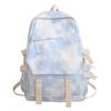 Tie-Dye Large Capacity High School Backpack