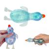 1Pcs Glitter Penguin Squishy Toy Soft Squeeze Stress Relief Toy Slow Rising Sensory Fidget Toy For Kids Adults Birthday Gift
