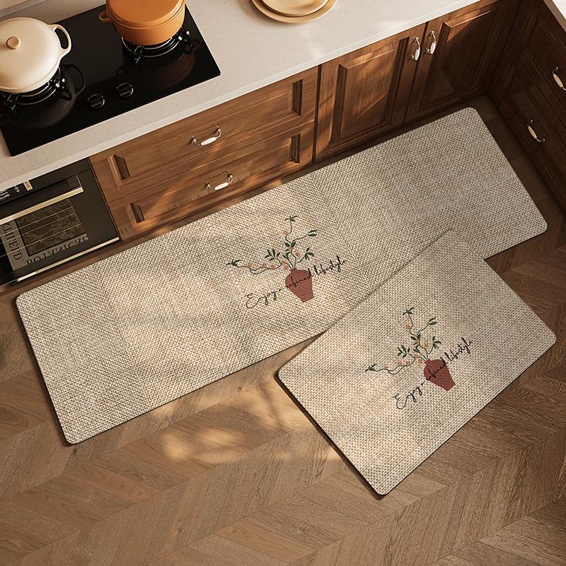 Carpet for Kitchen Floor Mat Absorbent Rug Soft Diatom Mud Anti-slip Foot Mats Home Decoration Non-slip Area Rugs