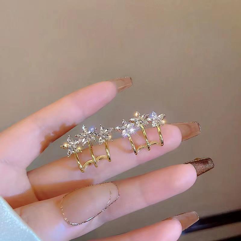Korean Trendy Light Luxury Niche Earrings for Women - Versatile, Exquisite Fashion Design
