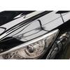 Premium Glossy Bright Black Self-adhesive Vinyl Car Wrap Film Vehicle Decal Auto Decor Film Air Bubble Free Paper Based Package