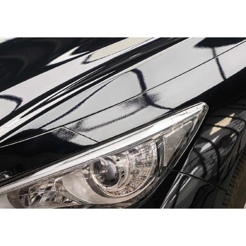 Premium Glossy Bright Black Self-adhesive Vinyl Car Wrap Film Vehicle Decal Auto Decor Film Air Bubble Free Paper Based Package