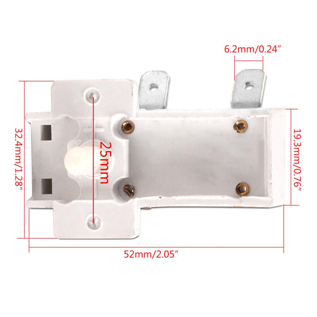 Electric Heater Temperature Switch 250V16A Home Appliance Accessories Accurate Room Temperature Control Portable