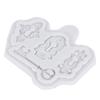 Schlüsselloch Schlüsselmuster Silikonform Fondant Schokoladenform Backen Kuchen Dekorieren Werkzeuge50-1767 Grau