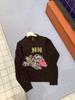 Women's Wool Blend Heart Happy Dog Pattern Sweater - Round Neck Pullover, 2026 New Style