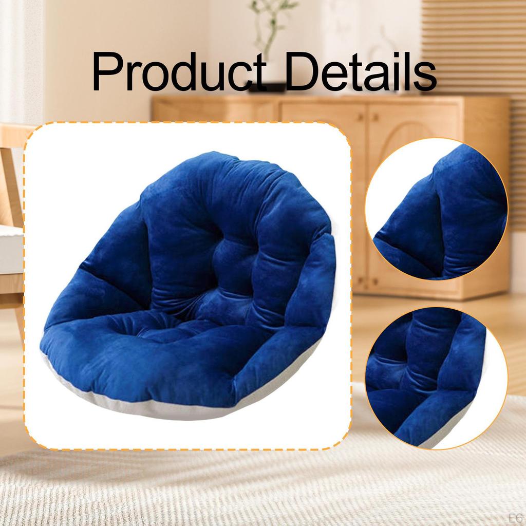 Chair Cushion with Backrest, Comfortable And Thick, Hanging Basket Cushion, Pillow for Home, Indoor