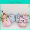 Three Panda Baby Frog Dog Capybara Animal Pattern Backpack Cartoon Schoolbag