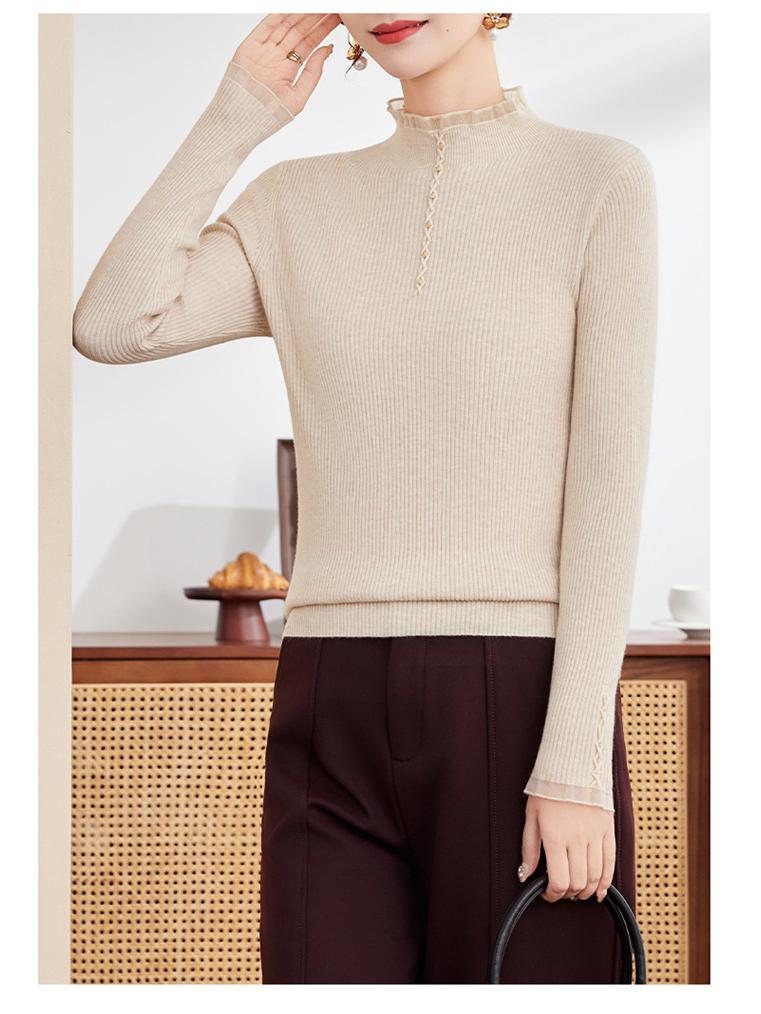 2025 New Winter Knit Sweater for Middle-aged Women - Stylish Base Layer