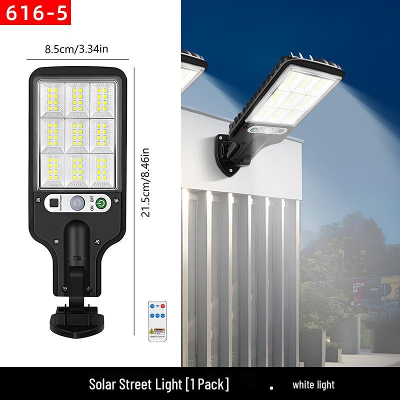 Outdoor Solar Garden Lights with Motion Sensor - LED Wall-Mounted, Ultra-Bright for Home and Street Use