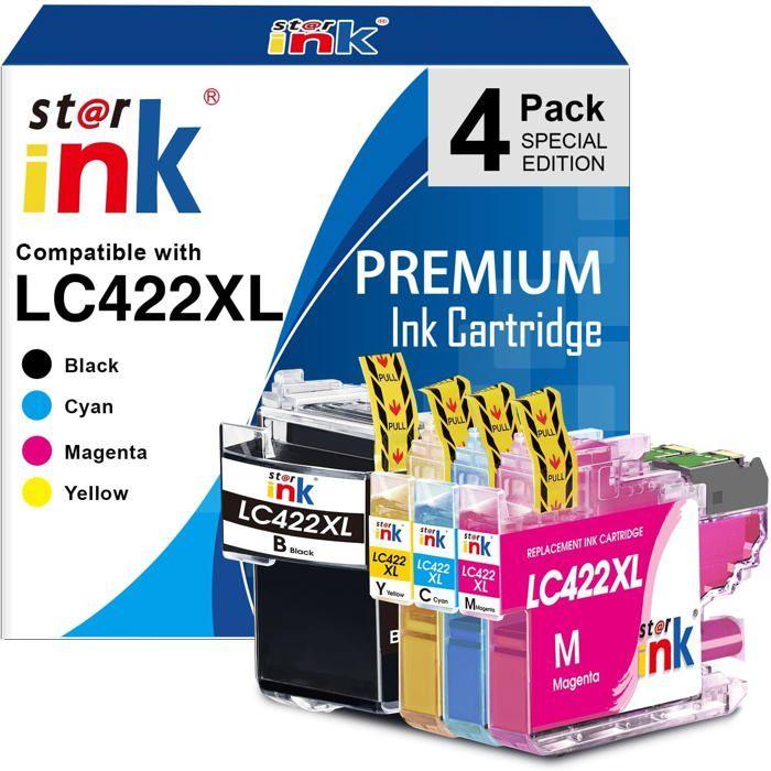 Lc422 Lc422Xl Compatible Ink Cartridge For Brother Lc-422Xl Lc-422Val Lc 422 For Brother Mfc-J5340Dw Mfc-J5345Dw Mfc-J5740Dw
