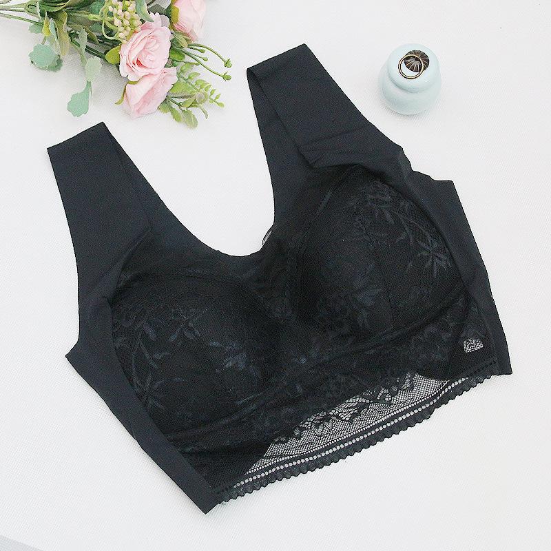Underwear Factory Thin No Rim Bra Sleeping Sports Underwear Sexy Vest Lace Underwear Large Size Bra