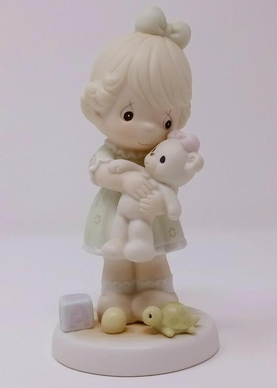 Фигурка Precious Moments Только для любящих членов PM932 Девочка и усилитель; Унисекс футболка с плюшевым мишкой XL