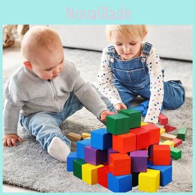 Premium Wooden Cubes Mathematics Toys For Kids