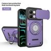 Protiskluzový pancéřový kryt pro Infinix Note Edge X6887 Posuvná ochrana objektivu fotoaparátu Otočný kroužek Stojan TPU rám Plastový kryt telefonu