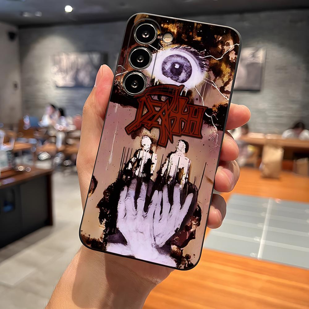 Death Metal Band Phone Case For S23 Samsung S25 S26 S24 Ultra S22 S20 Fe S21 Plus A16 A54 A34 A24 A53 A13 A14 Cover