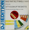 12inch Record JEAN CARN  PHILADELPHIA INTERNATIO  Was That All It Was  Lets Clean U SWAVE1 STREETWAVE 1985 UK SoulFunk Used
