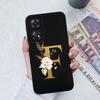 For Oppo Reno 8T 8Z Phone Case Personalized 26 Letter Liquid Silicone Anti Slip Black Cover For OPPO Reno8T 8 Z Lite Coque Funda